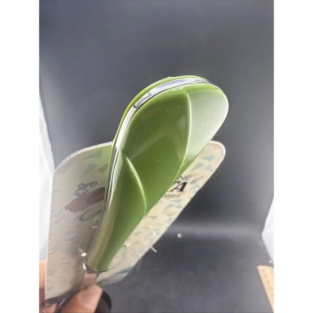 Fiesta Green Solid Serving Spoon 18/8 Stainless Steel New On Card NIP